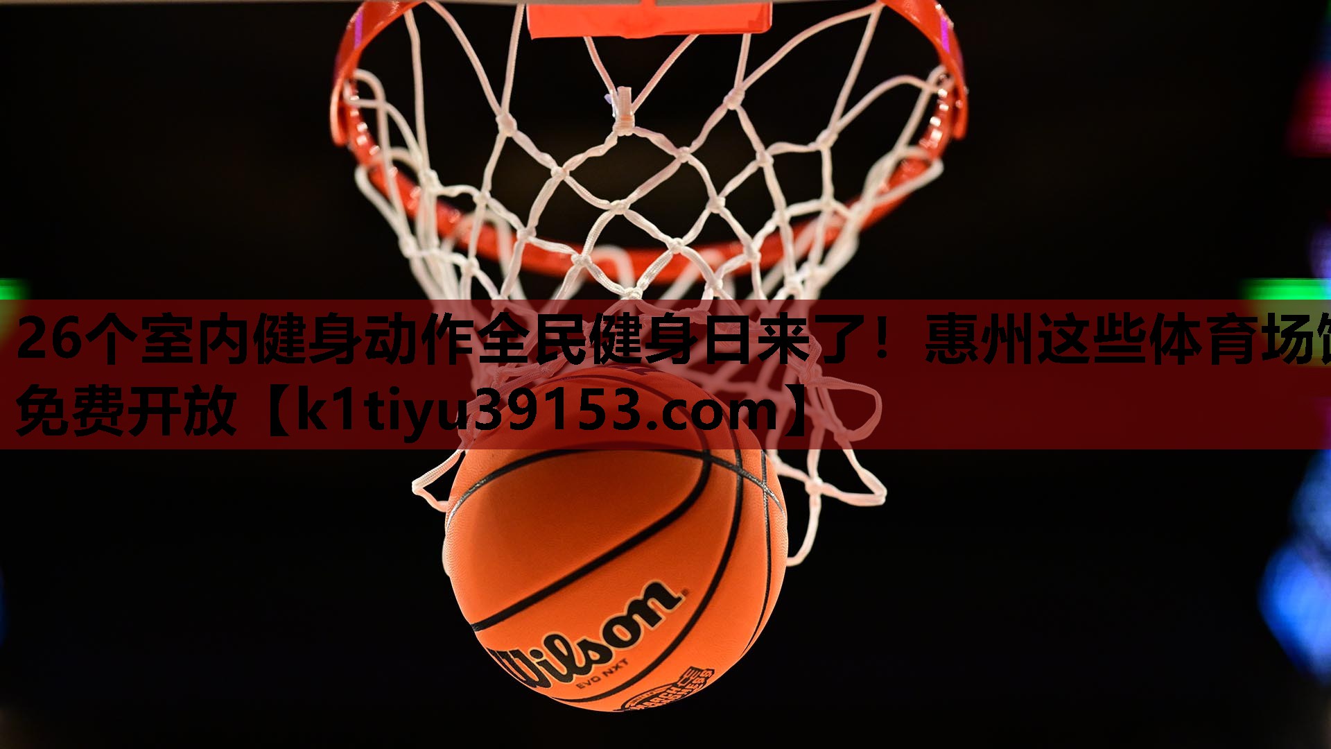 26个室内健身动作全民健身日来了！惠州这些体育场馆免费开放